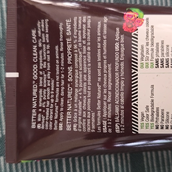 BETTER NATURED BRAND WOMEN'S COLOR CARE DEEP CONDITION BALM 177 mL - Picture 5 of 7